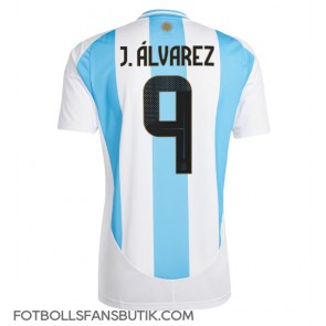 Argentina Julian Alvarez #9 Replika Hemmatröja Copa America 2024 Kortärmad